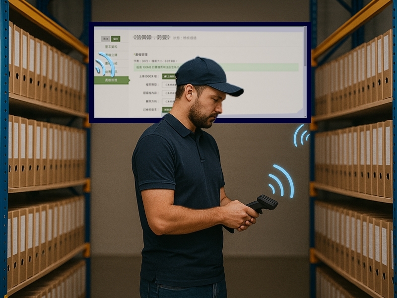 RFID archives management
