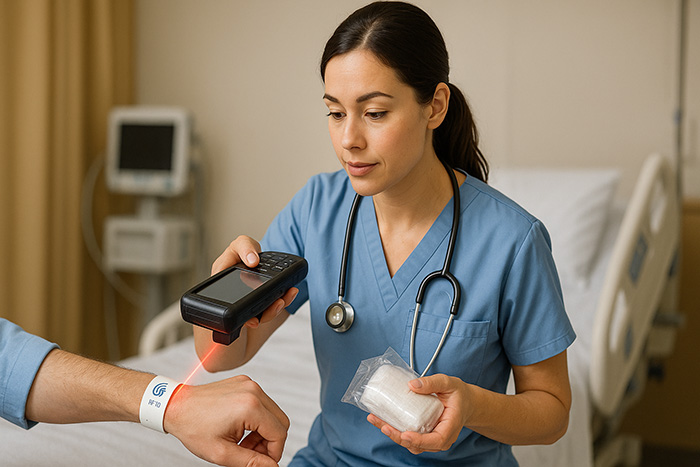 護士掃描病患手環 小於1m.jpg